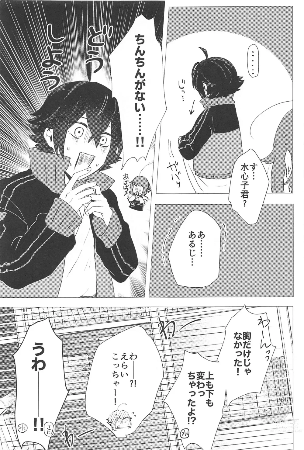 Page 10 of doujinshi Konnanotte Nai!