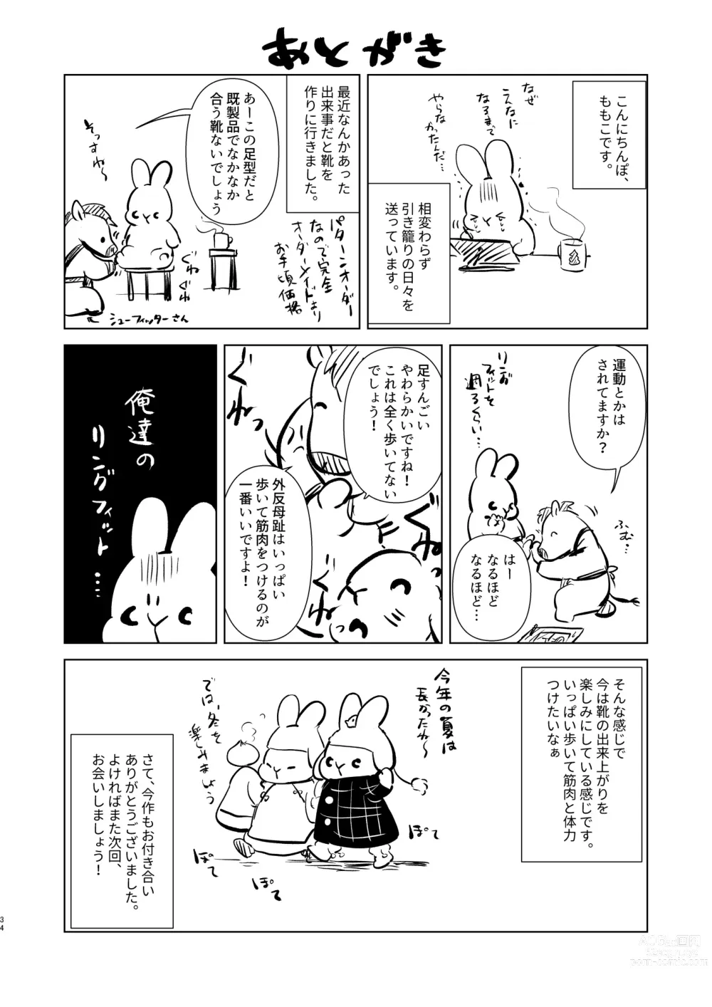 Page 33 of doujinshi Tsumugi-chan no Seichouki