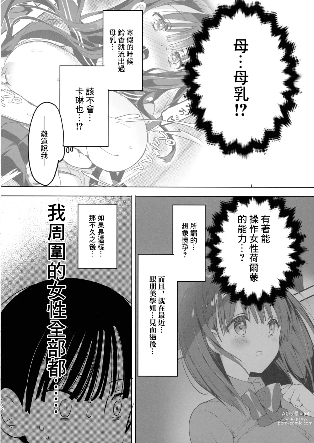 Page 10 of doujinshi Gal Chichi-chan wa Nomasetai.
