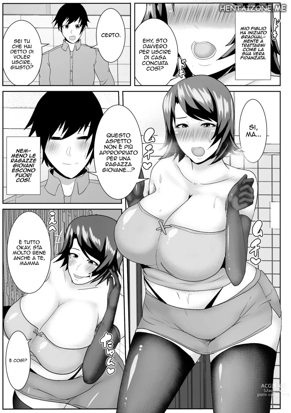 Page 25 of doujinshi Iede Shite Kita Kaa-san ga Erosugiru I Miei Hanno Litigato