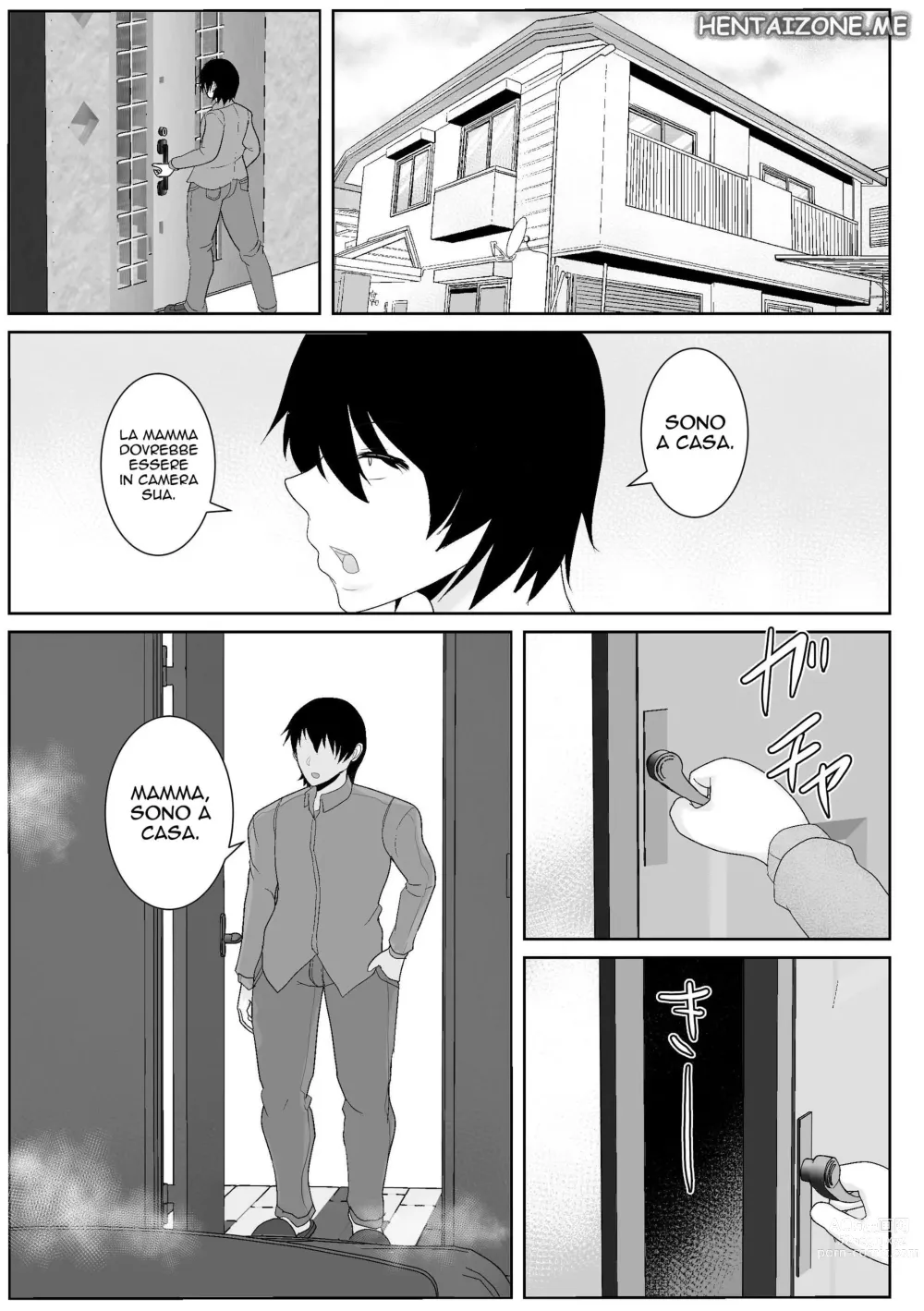 Page 37 of doujinshi Iede Shite Kita Kaa-san ga Erosugiru I Miei Hanno Litigato