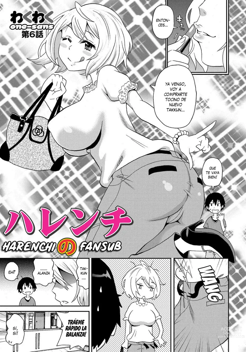 Page 1 of manga Wakuwaku Monzetsu Maison Ch. 6 (decensored)