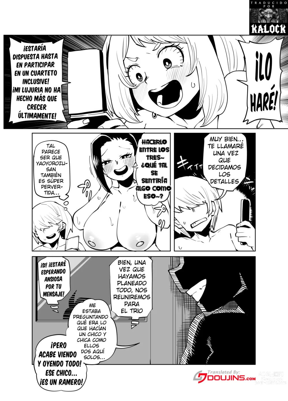 Page 1 of doujinshi Academia de Héroes & una Moralidad Invertida 3: Caso Hagakure