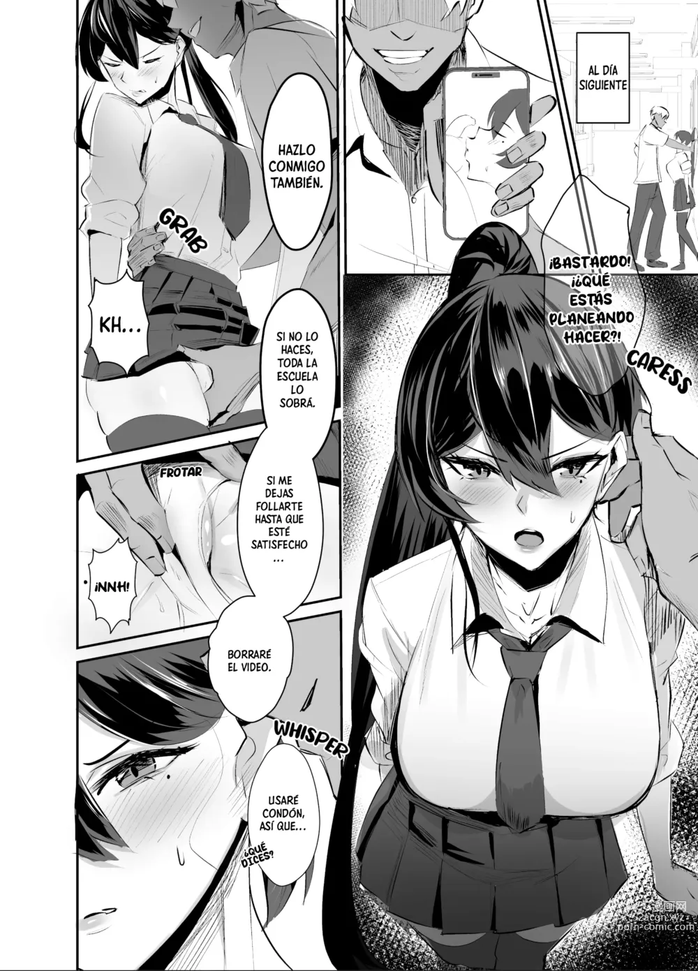 Page 14 of doujinshi Submission ~La Presidenta Del Comité De Moral Pública Es Chantajeada Y Obligada A Ser Infiel...~ (decensored)