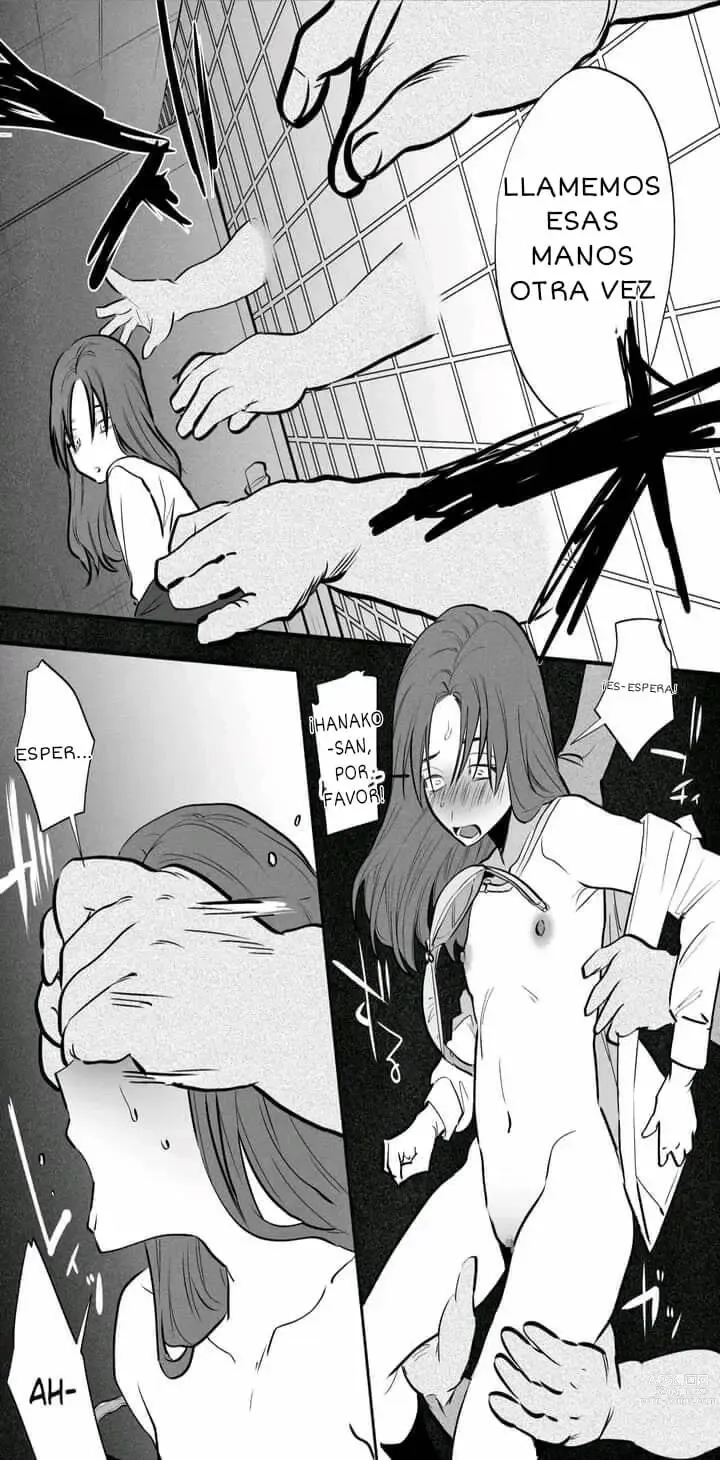 Page 19 of doujinshi Watashi to toire to futanari Hanako-san
