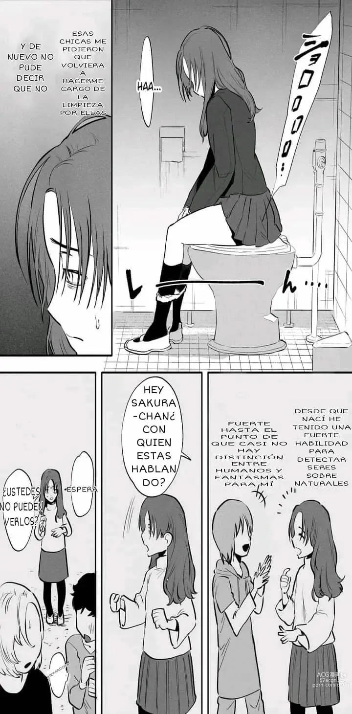 Page 3 of doujinshi Watashi to toire to futanari Hanako-san