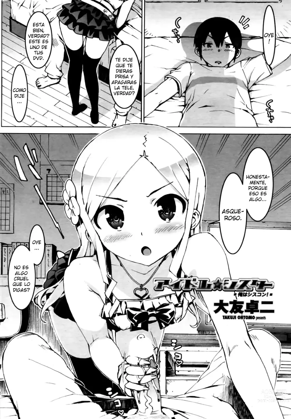 Page 9 of manga Idol Sister
