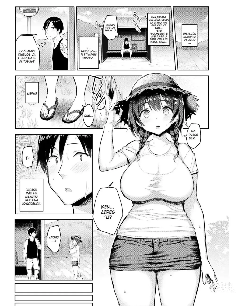 Page 25 of manga Kyonyuu Itoko Ga Iru Kyuuka