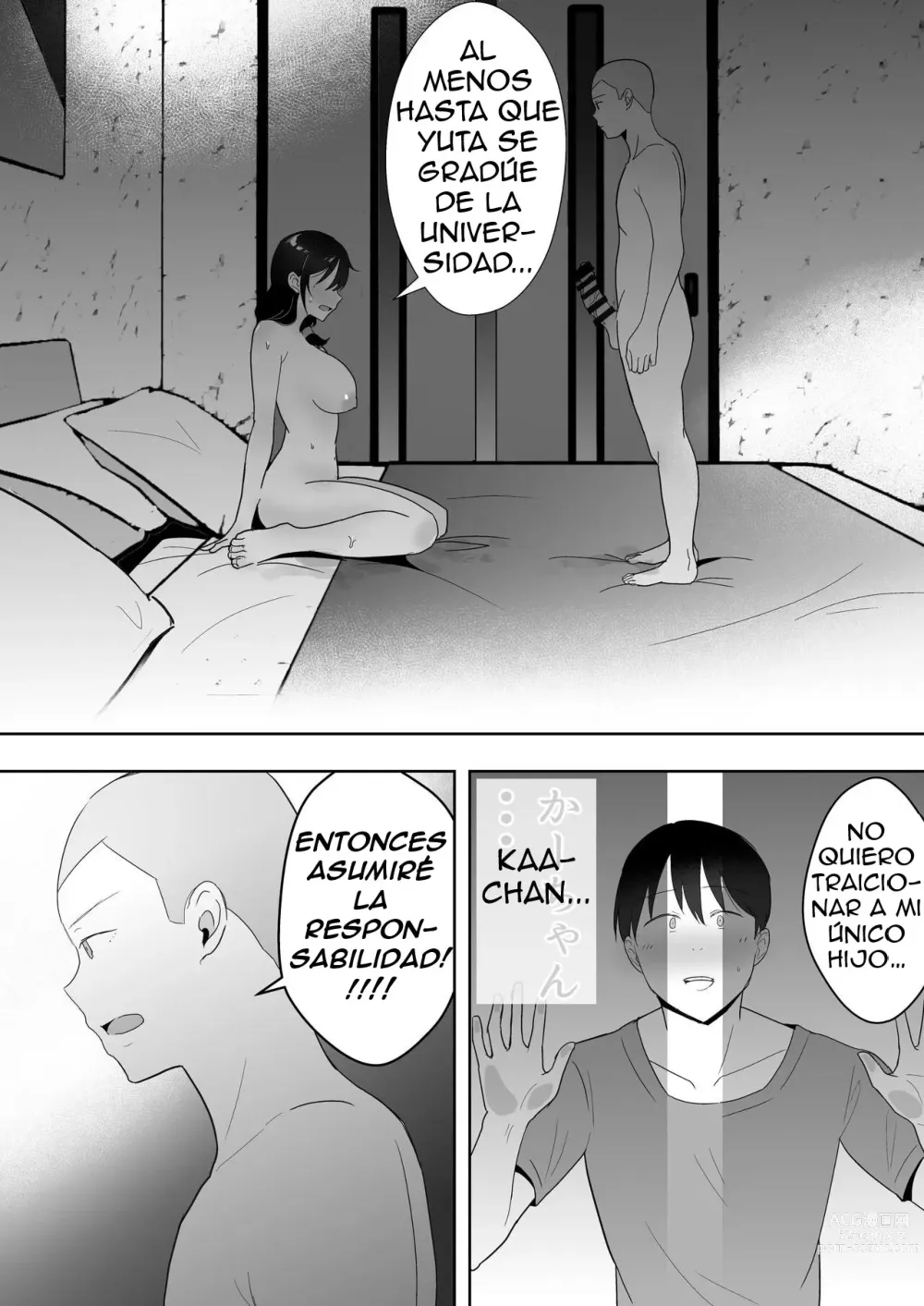 Page 59 of doujinshi TomoKano Kaa-chan3 ~Daisuki na Hahaoya ga Akuyuu Chinpo ni Haramu made~