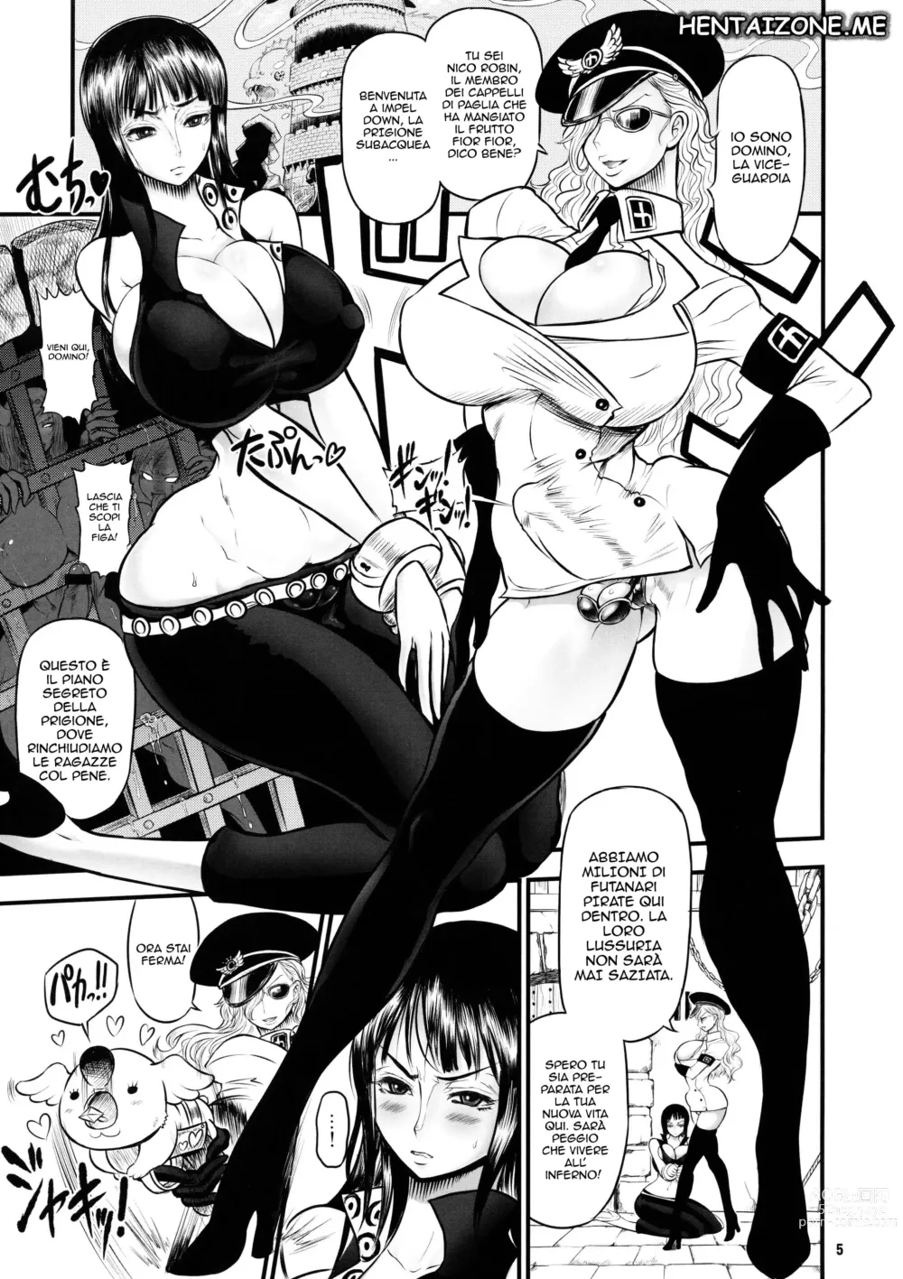 Page 4 of doujinshi La Pirata Futanari