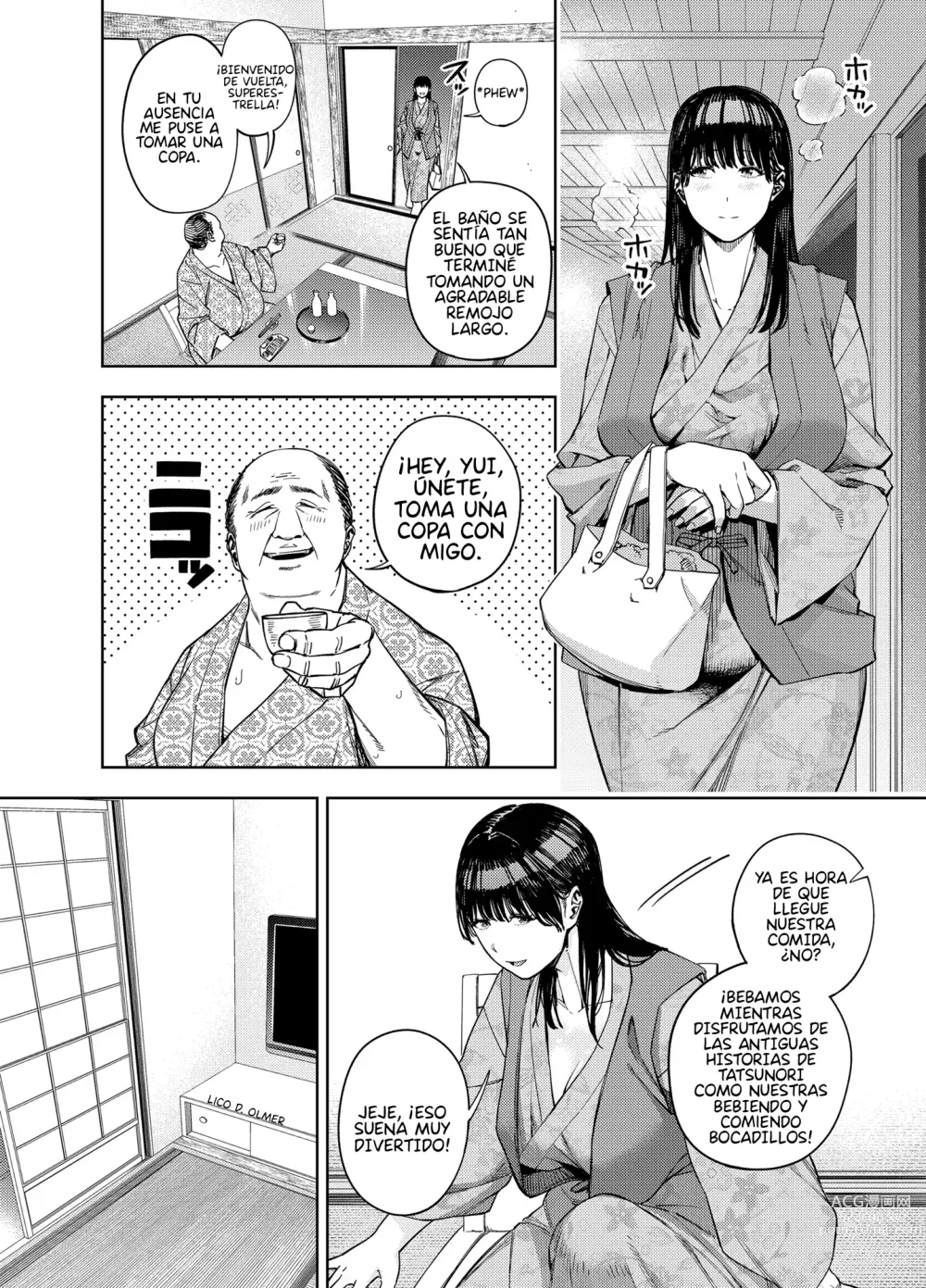 Page 17 of doujinshi Mi Esposa Yue Siendo Abrazada Por Su Suegro Parte 1