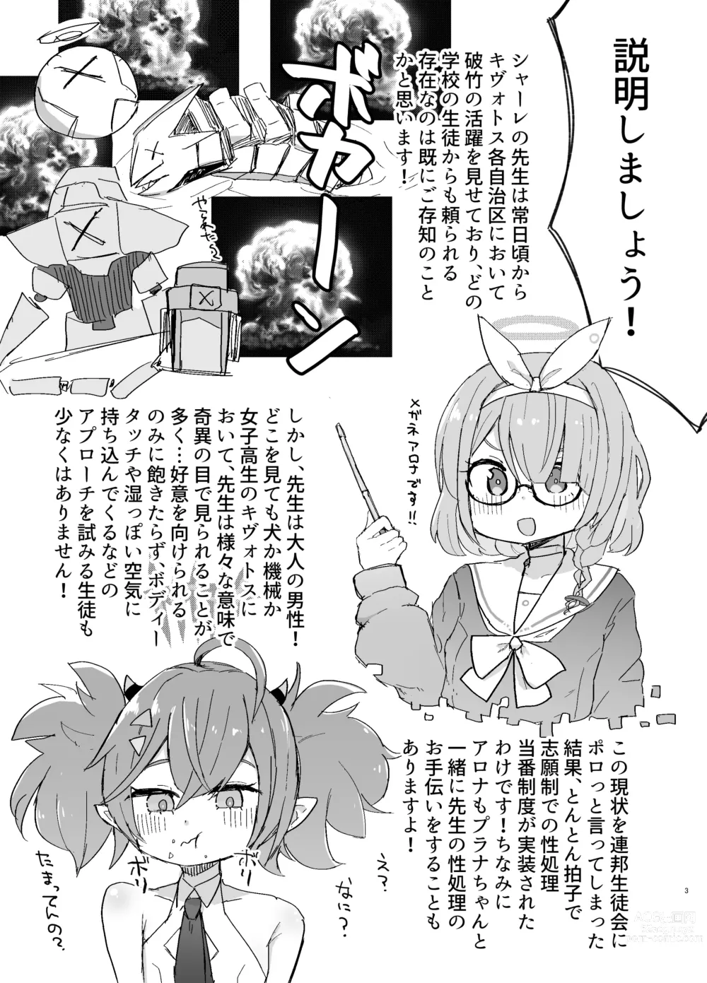 Page 2 of doujinshi Schale Seisyori Toubann Nisshi
