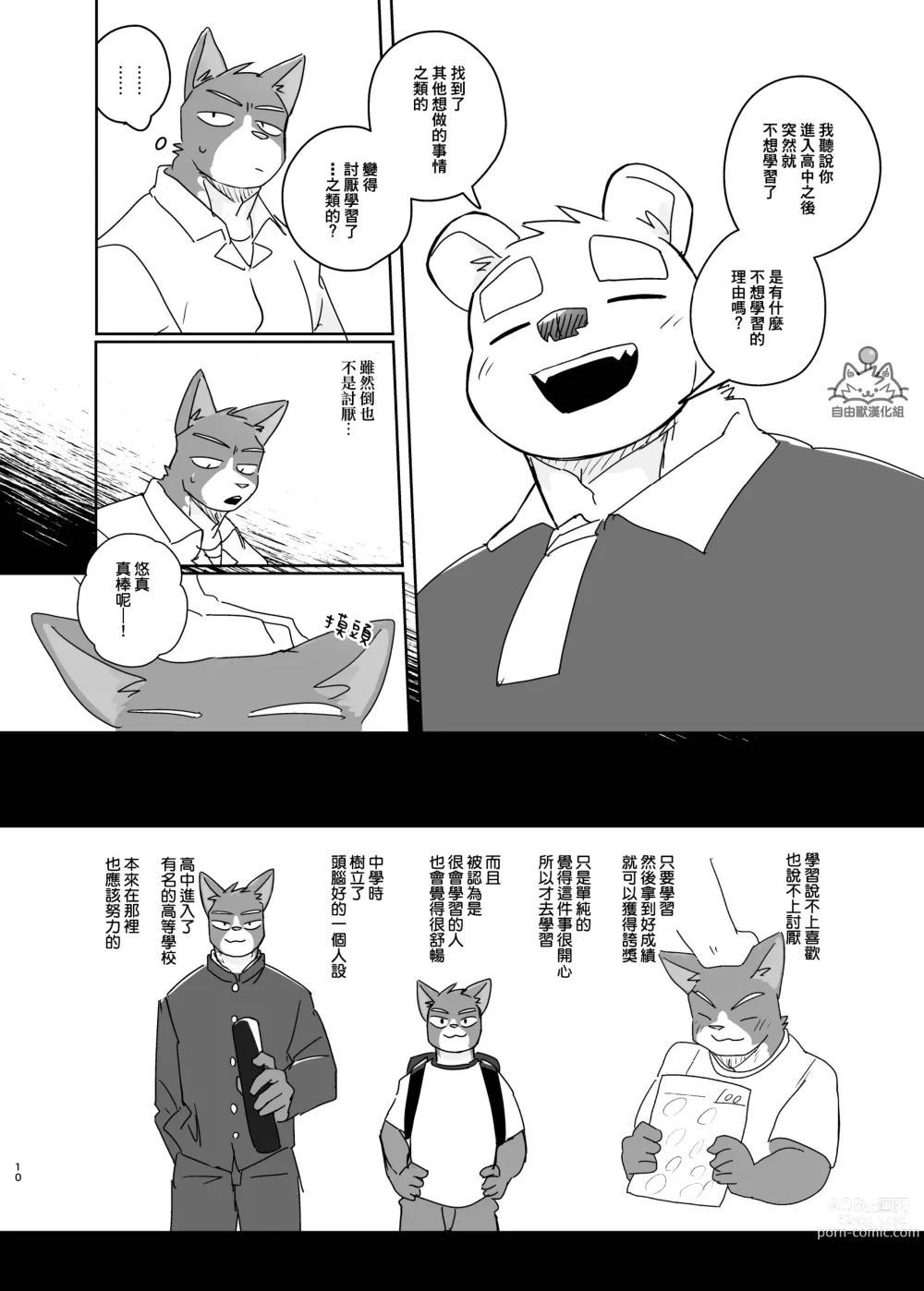 Page 10 of doujinshi 專屬你的幹勁開關
