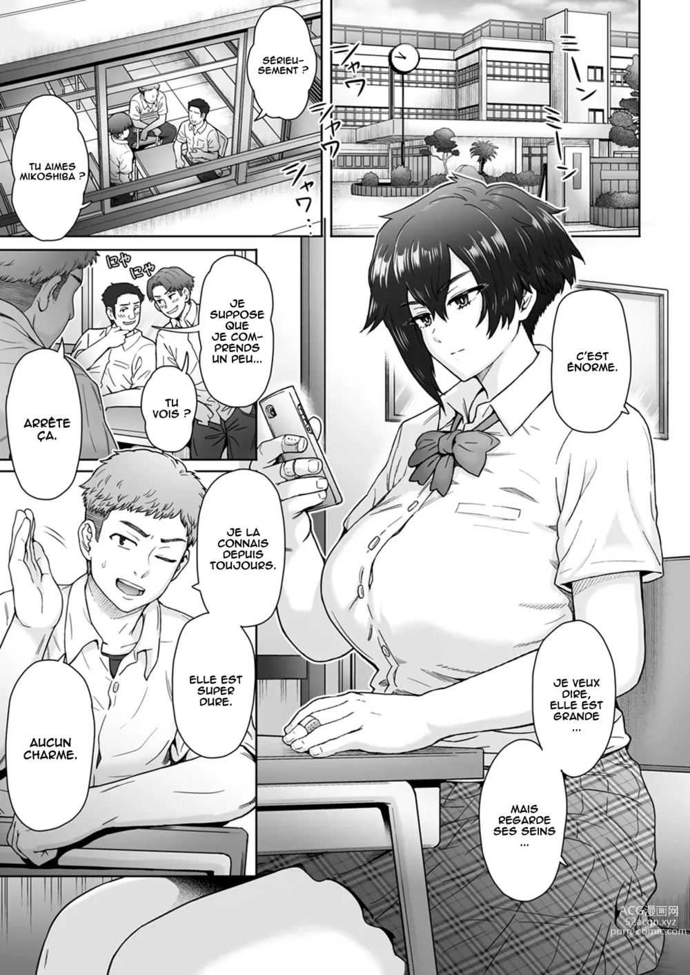 Page 2 of doujinshi Fuaiso de Senotakai Kanojo ga Ore no Shiranai Ma ni...