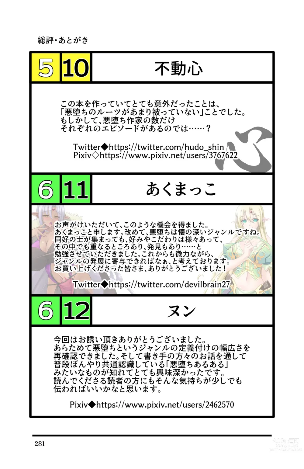 Page 283 of doujinshi Akuochi Derby