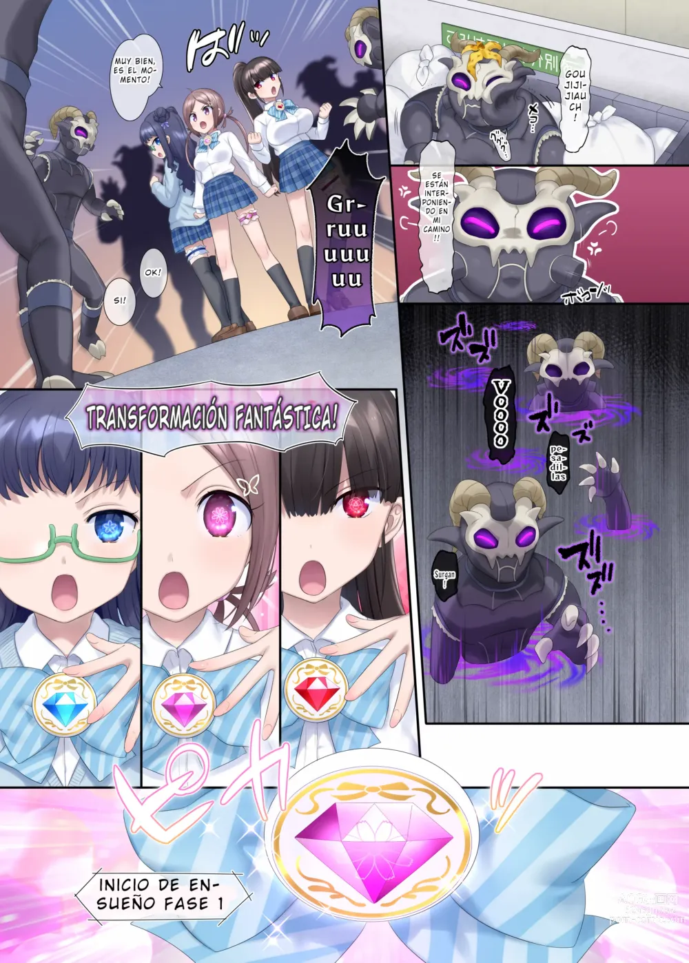 Page 4 of doujinshi Dream Saint Princess Ex Phantom Temporada 1 ~La chica mágica lapislazuli cuyo cuerpo es corrompido~