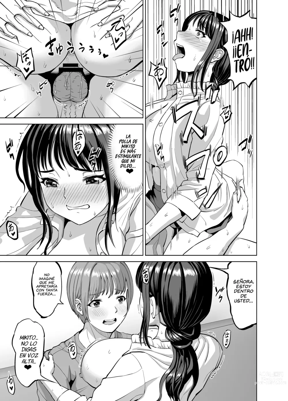 Page 18 of doujinshi Con el Novio de mi Hija mientras Ella está Afuera