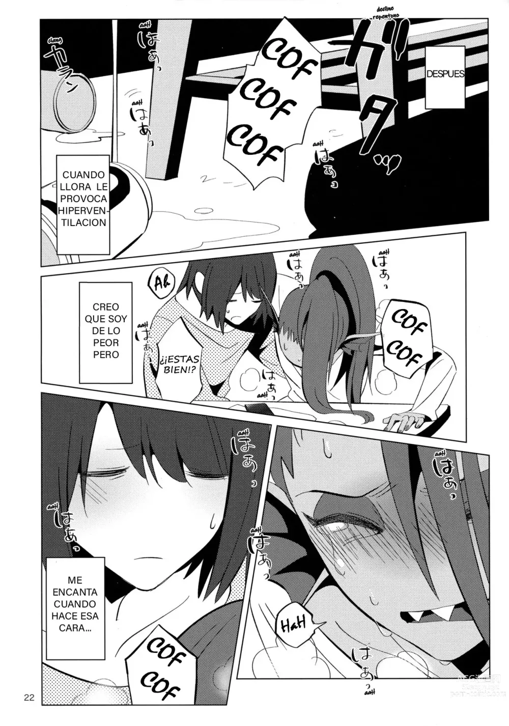 Page 22 of doujinshi Lheure bleue