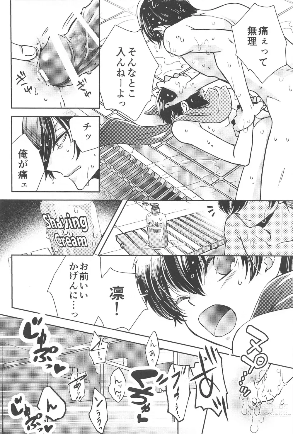 Page 9 of doujinshi Aoi Shoudou