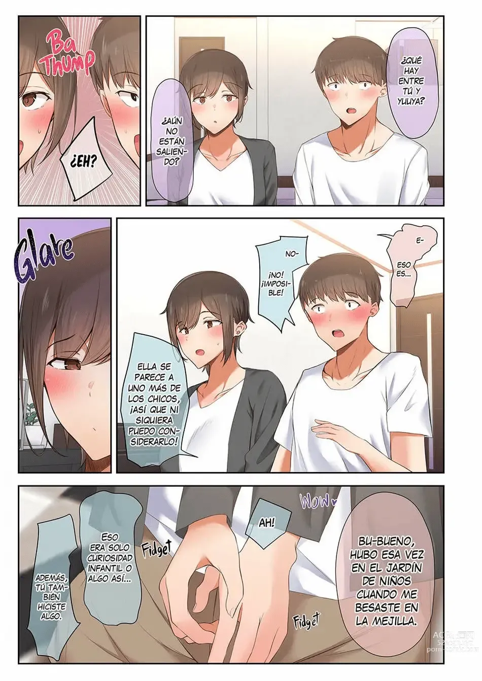 Page 14 of doujinshi Perdi a mi amiga marimacho por una enorme verga 1-2