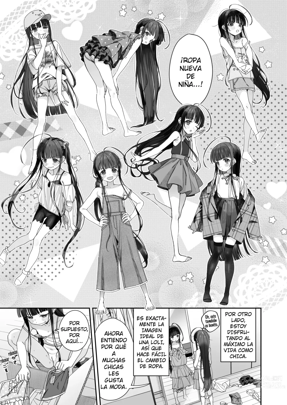 Page 18 of doujinshi Las aventuras del chico que se convirtió en loli ~Arco de la masturbación~