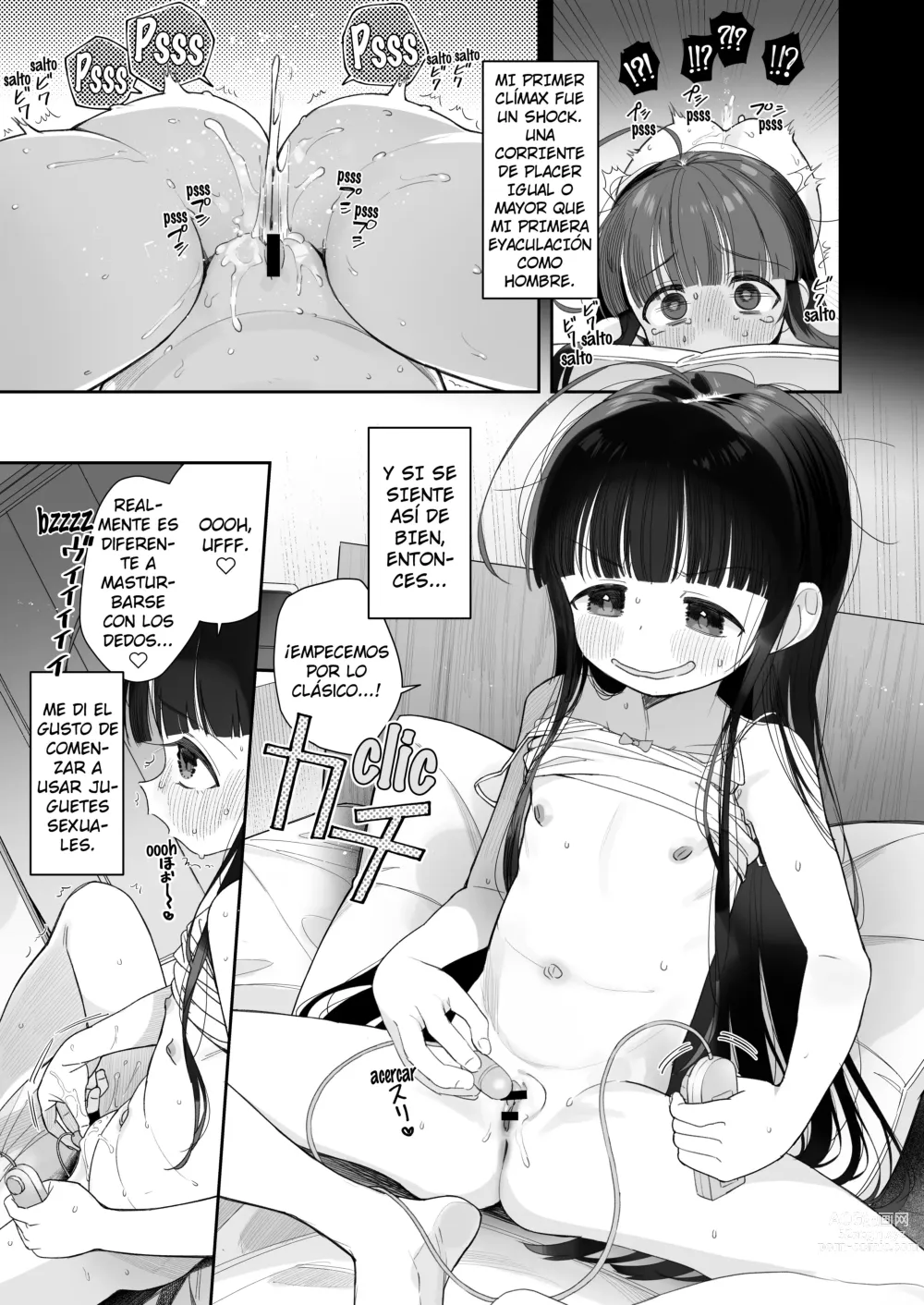 Page 22 of doujinshi Las aventuras del chico que se convirtió en loli ~Arco de la masturbación~