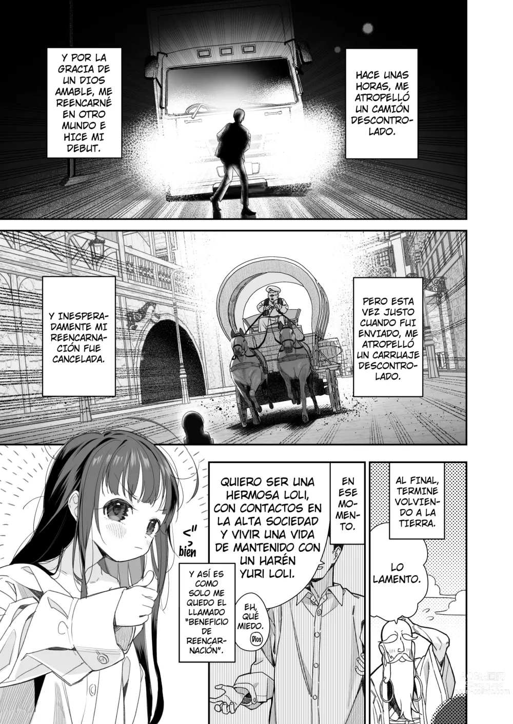 Page 4 of doujinshi Las aventuras del chico que se convirtió en loli ~Arco de la masturbación~