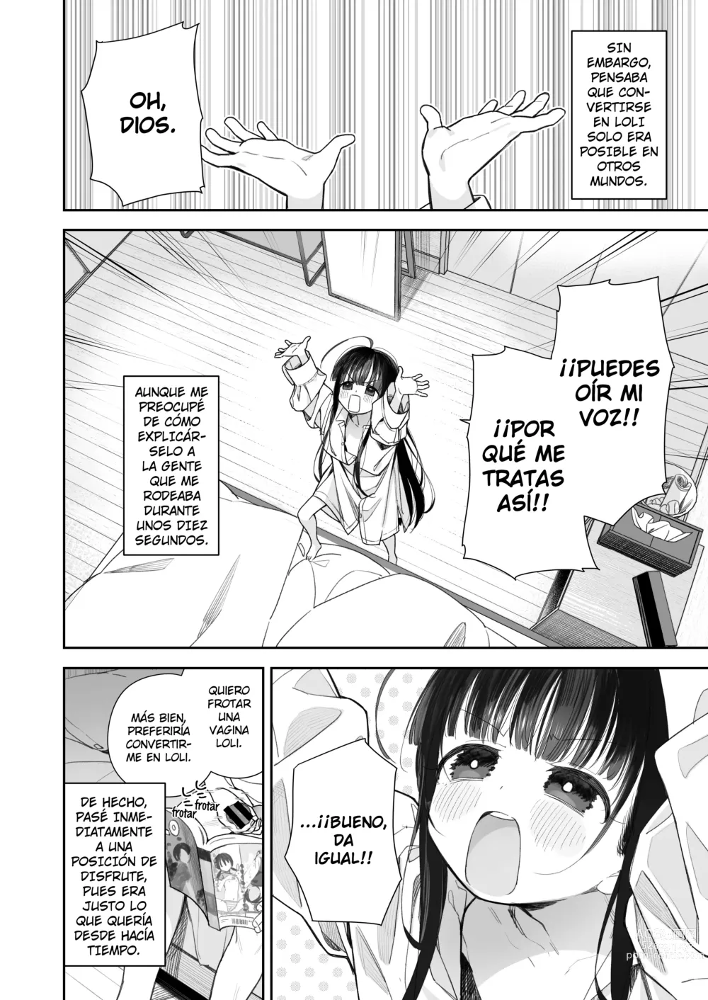 Page 5 of doujinshi Las aventuras del chico que se convirtió en loli ~Arco de la masturbación~