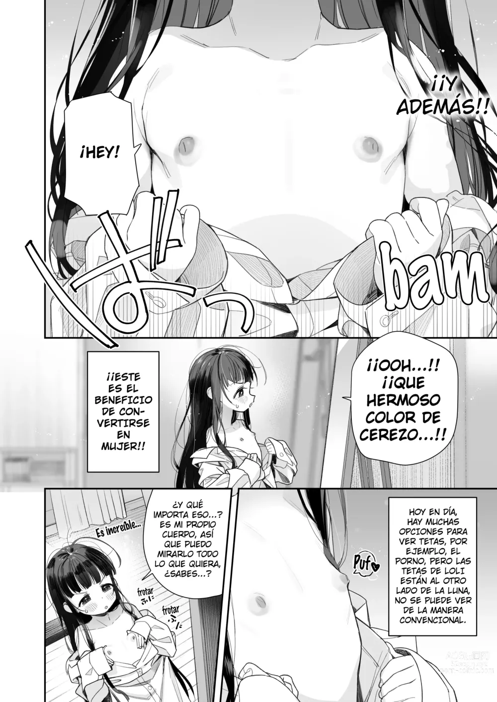 Page 7 of doujinshi Las aventuras del chico que se convirtió en loli ~Arco de la masturbación~