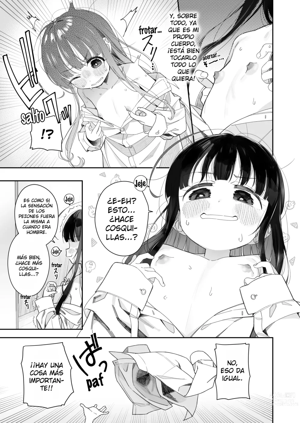 Page 8 of doujinshi Las aventuras del chico que se convirtió en loli ~Arco de la masturbación~