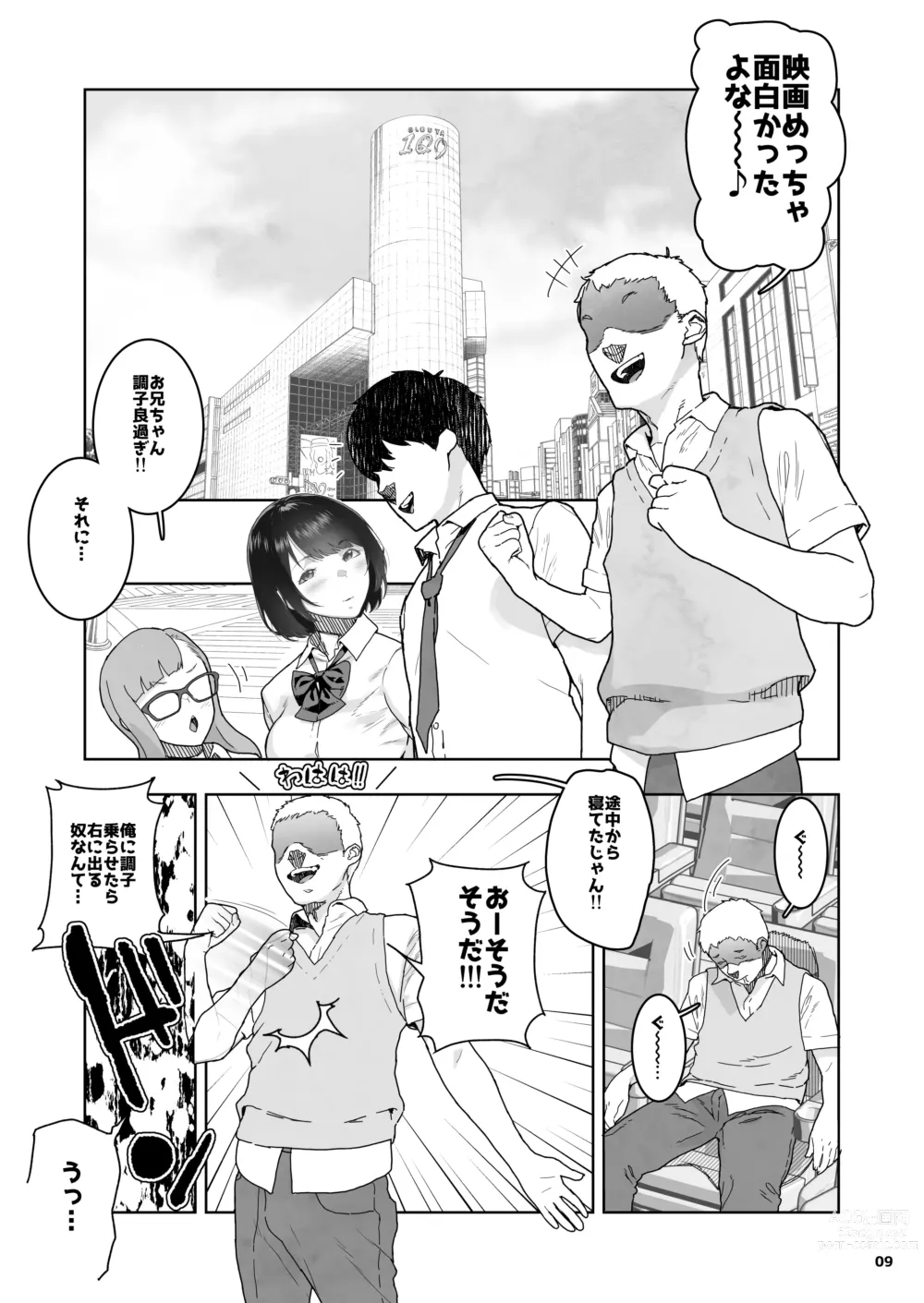 Page 9 of doujinshi Tomodachi no Shuwari