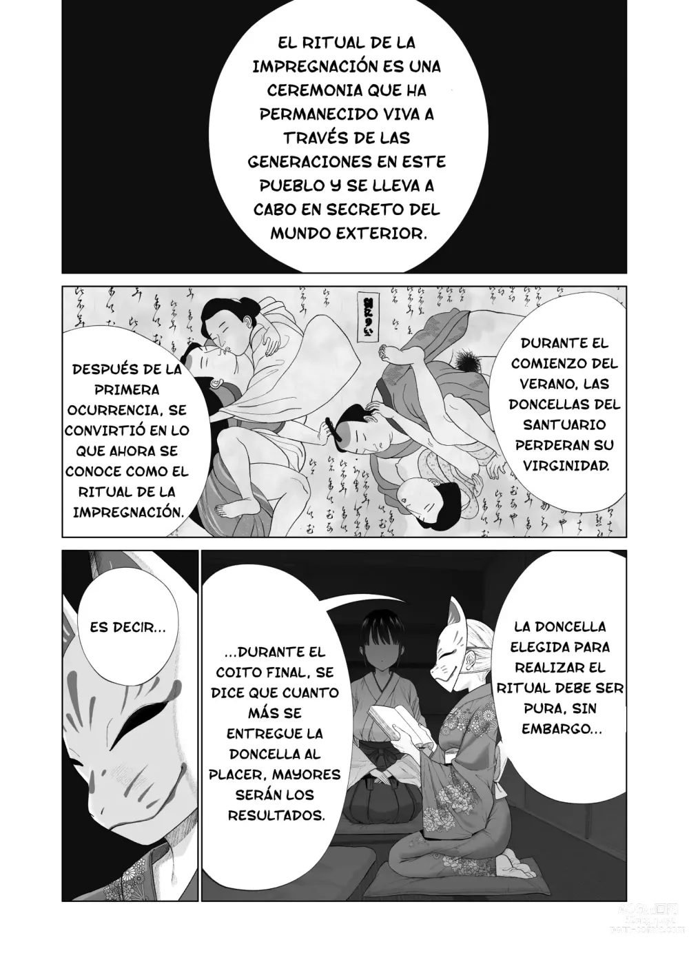 Page 2 of doujinshi Inyou no Gi - The Impregnation Ritual