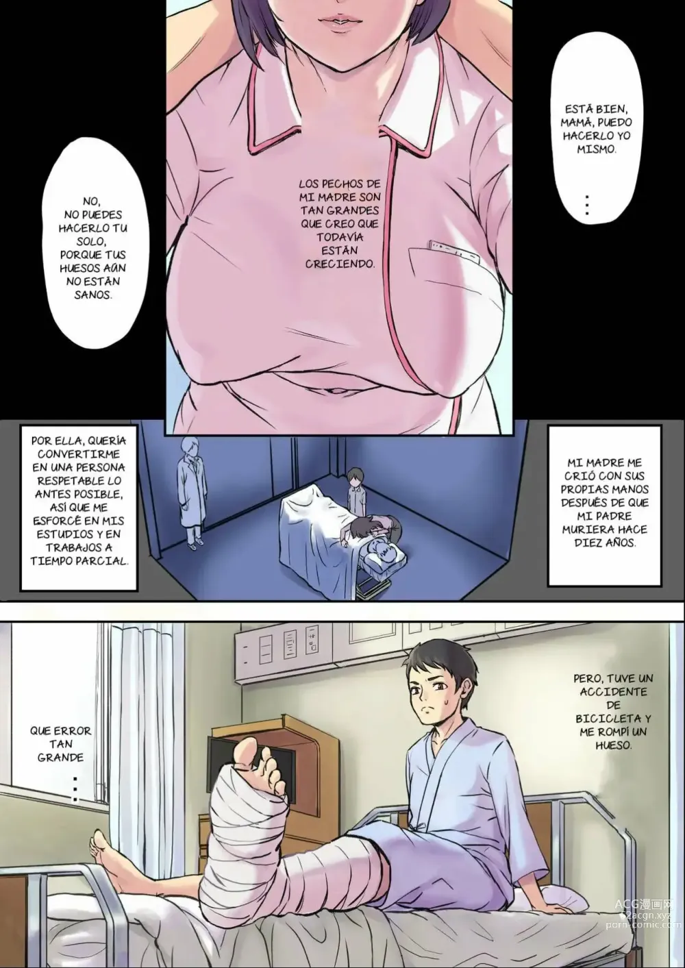 Page 2 of doujinshi Tonari no Bed de Netorareru Kangoshi Jukubo