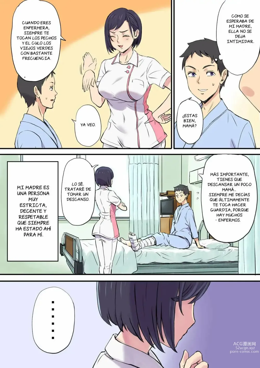 Page 7 of doujinshi Tonari no Bed de Netorareru Kangoshi Jukubo