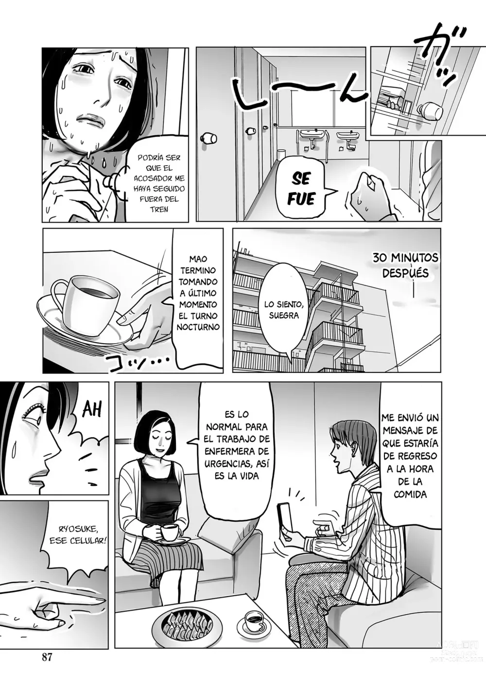 Page 11 of manga Gibo to Musumemuko o  Musubu  Chikan Densha