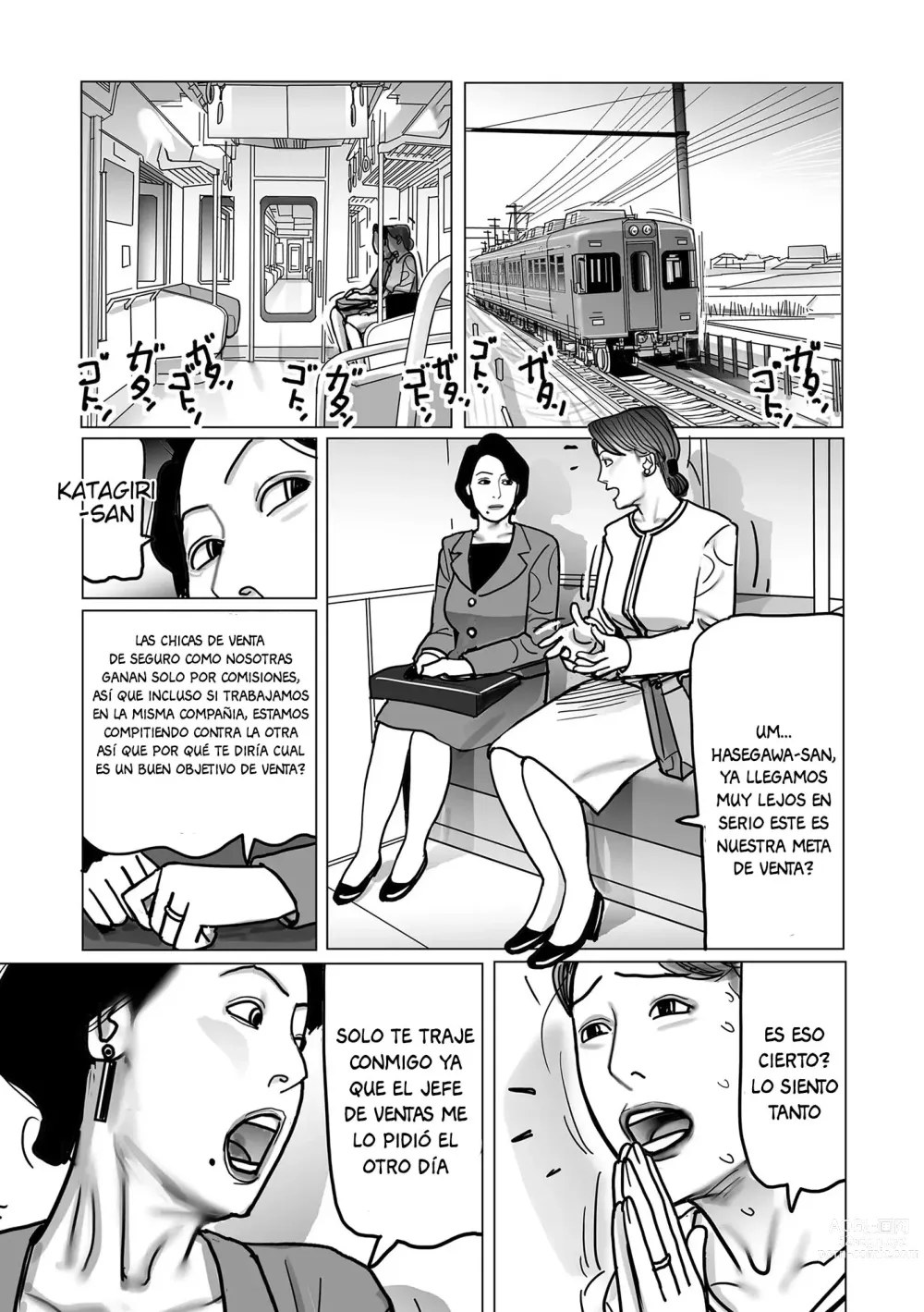 Page 2 of manga Shinjin  Hoken  Lady  to Makura Eigyou no Tatsujin Onna