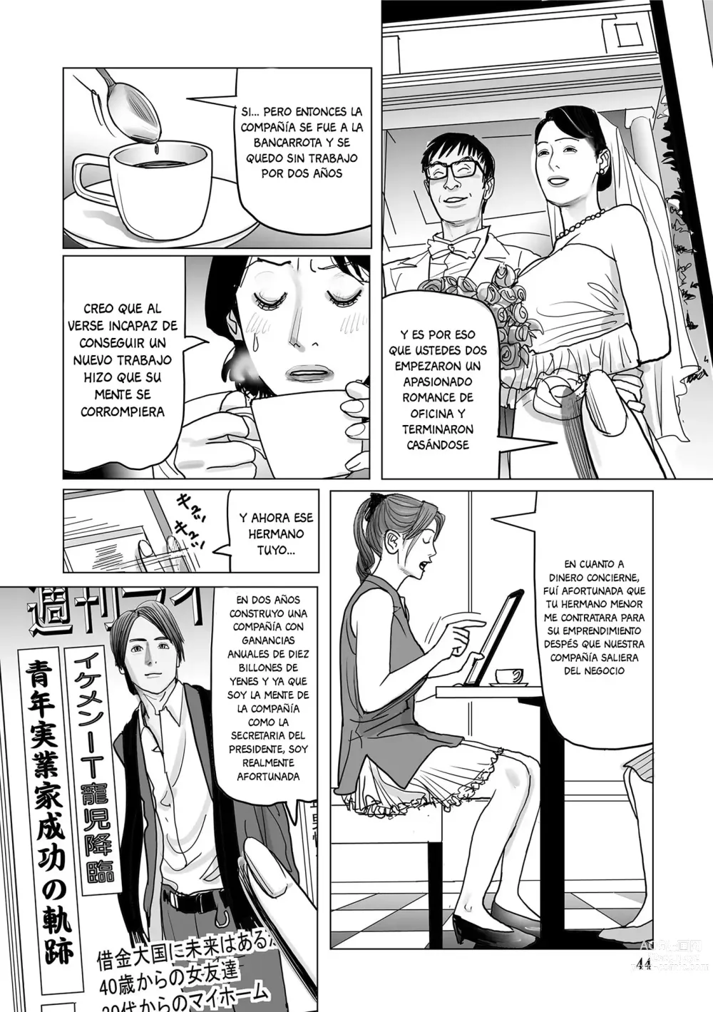 Page 6 of manga Kinshinkan de Seikatsuhi o Uru Yuganda Kyoudai