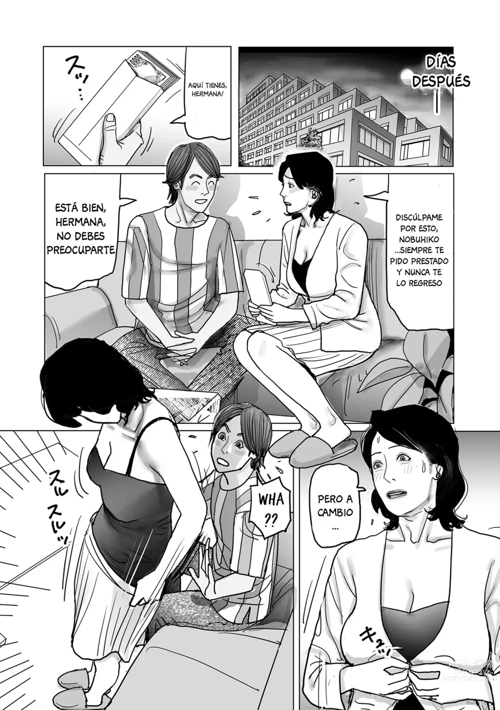 Page 9 of manga Kinshinkan de Seikatsuhi o Uru Yuganda Kyoudai