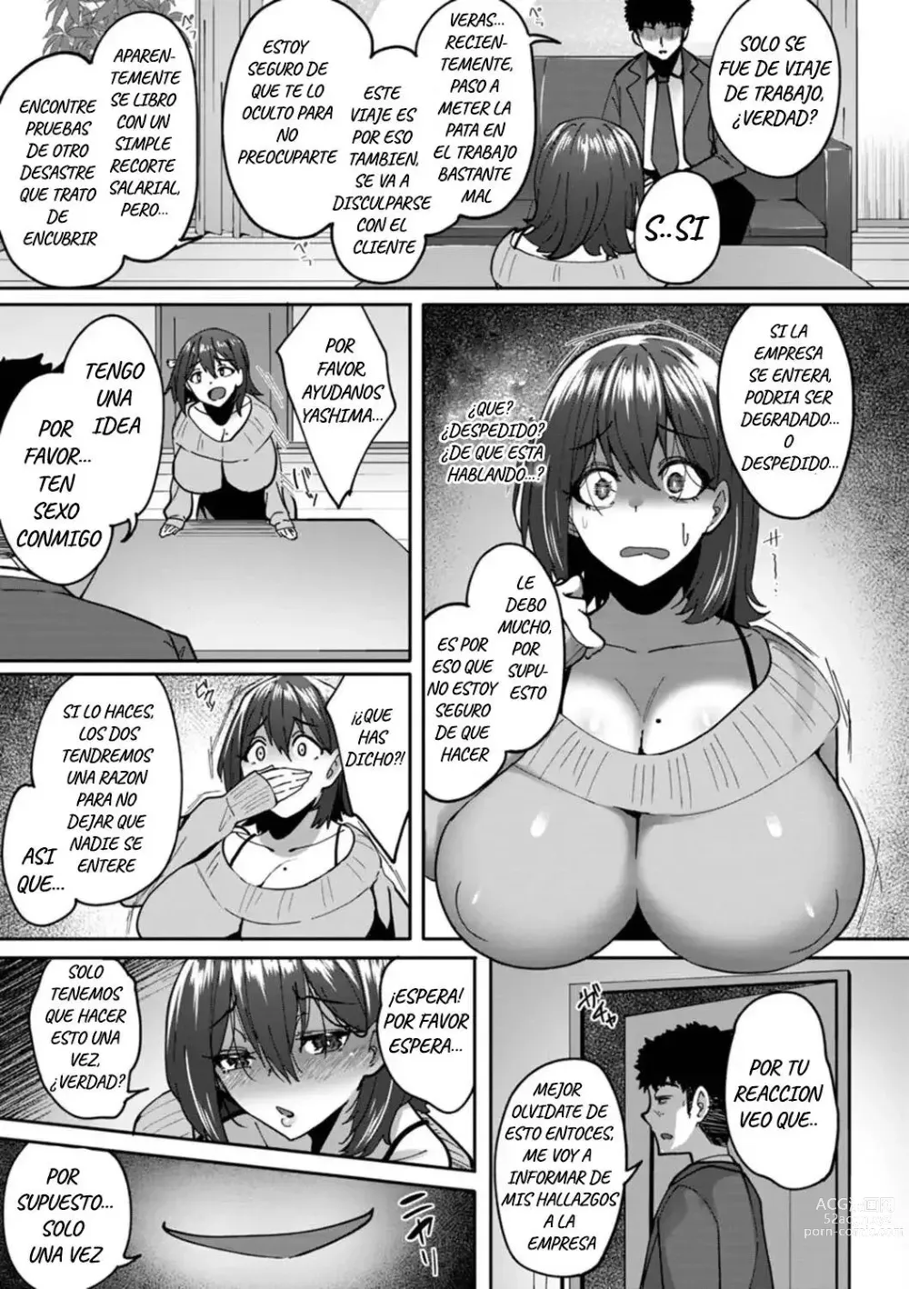 Page 8 of manga Kyonyuu Tsuma  wa Hamerareru - Trapped busty wife