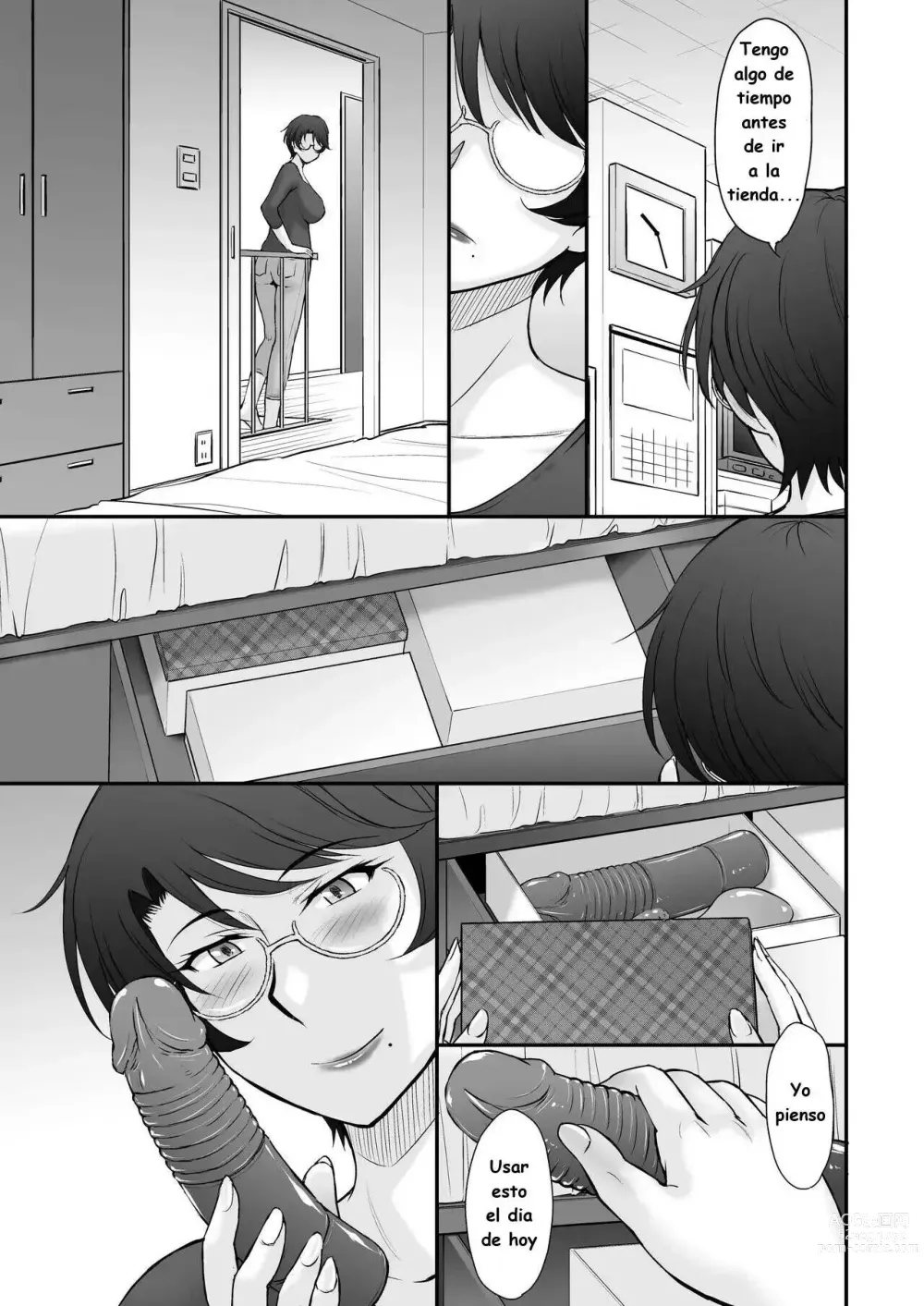 Page 4 of manga Mensajeria de vecina fue entregado en mi casa por error