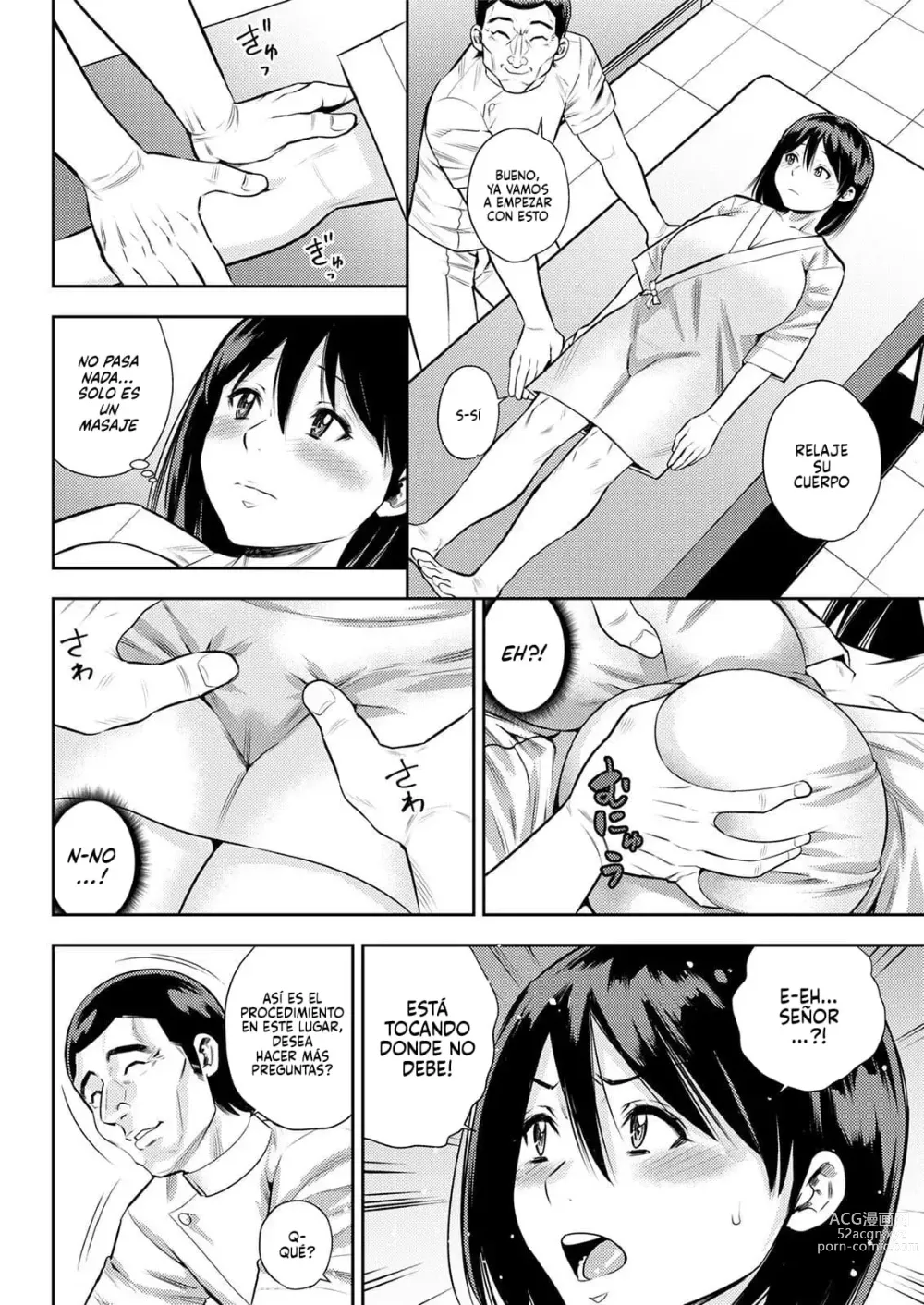 Page 6 of manga Ir por un masaje es el hobby de una ama de casa