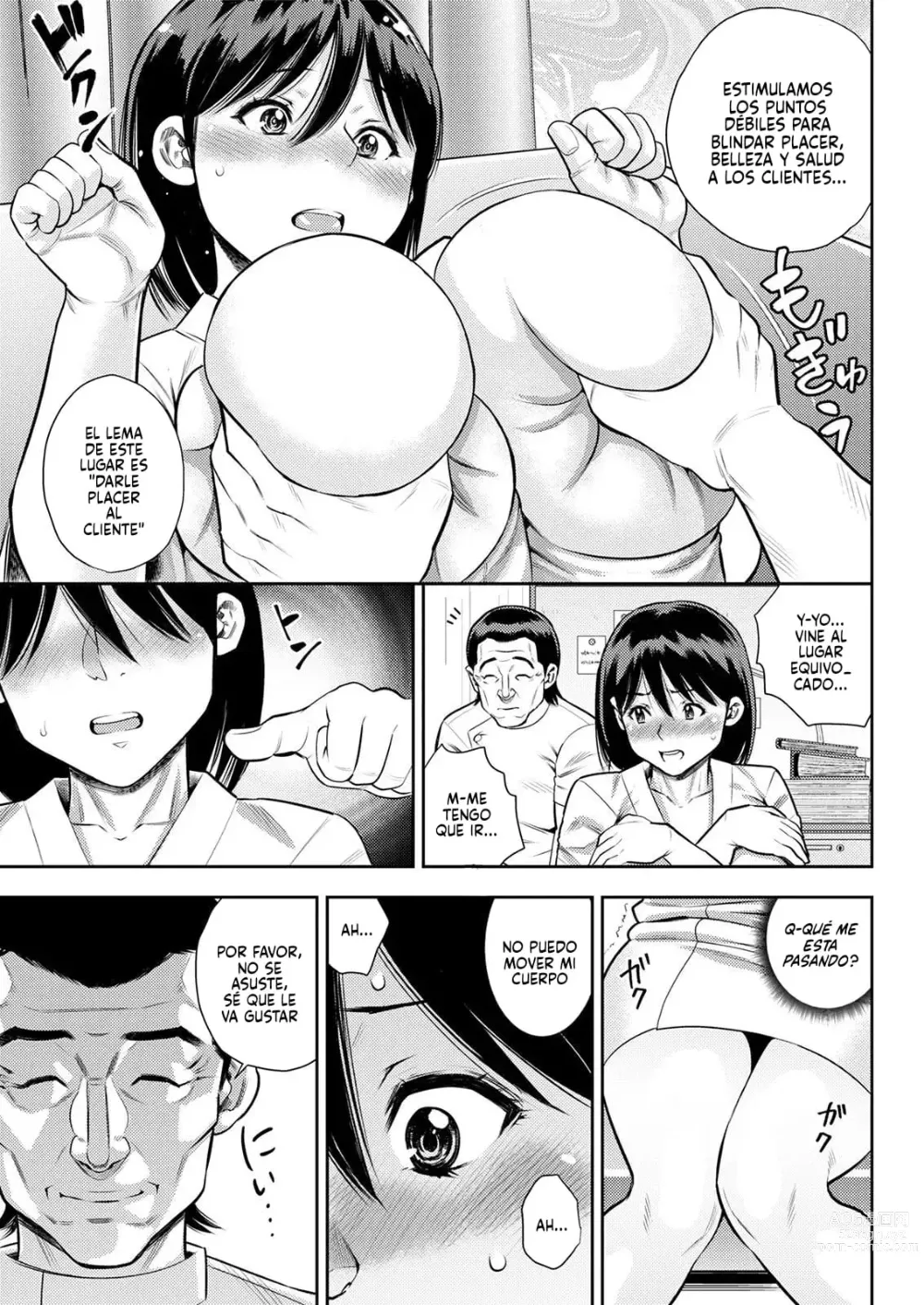Page 7 of manga Ir por un masaje es el hobby de una ama de casa