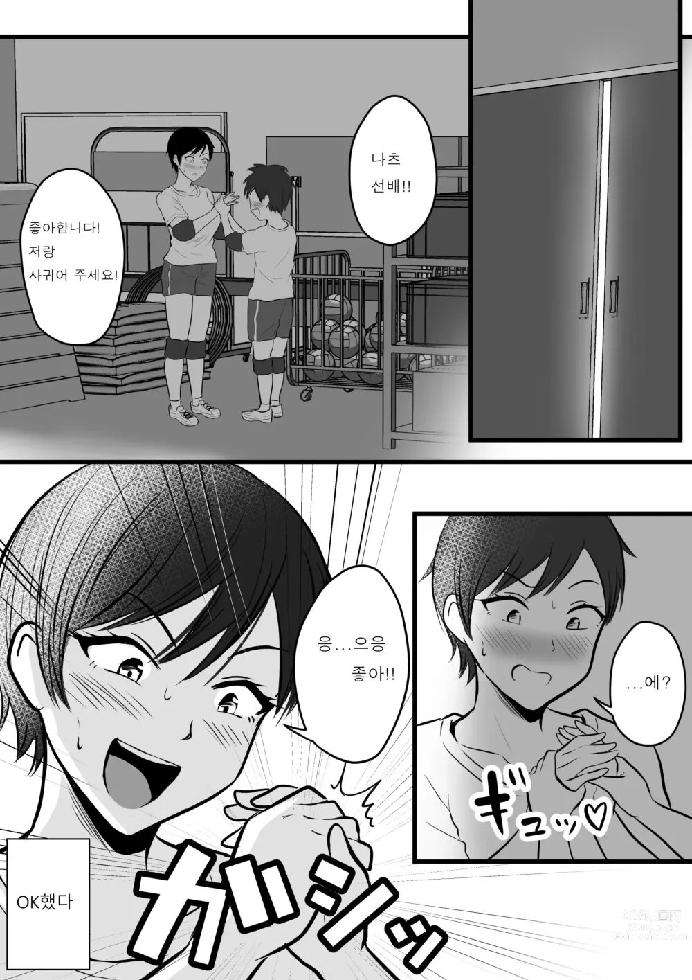 Page 2 of doujinshi Boyish no Ane ni Renshuudai to Shite Shiborareta
