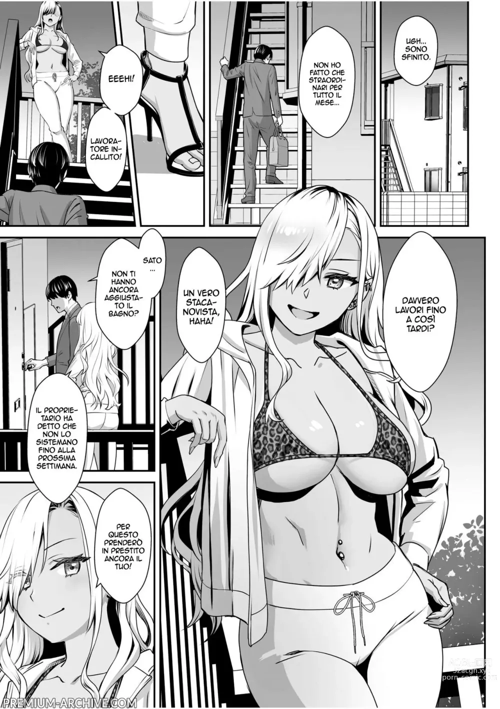 Page 2 of manga Un' Ex Gangster Gal che dà la Caccia ai Vergini !?