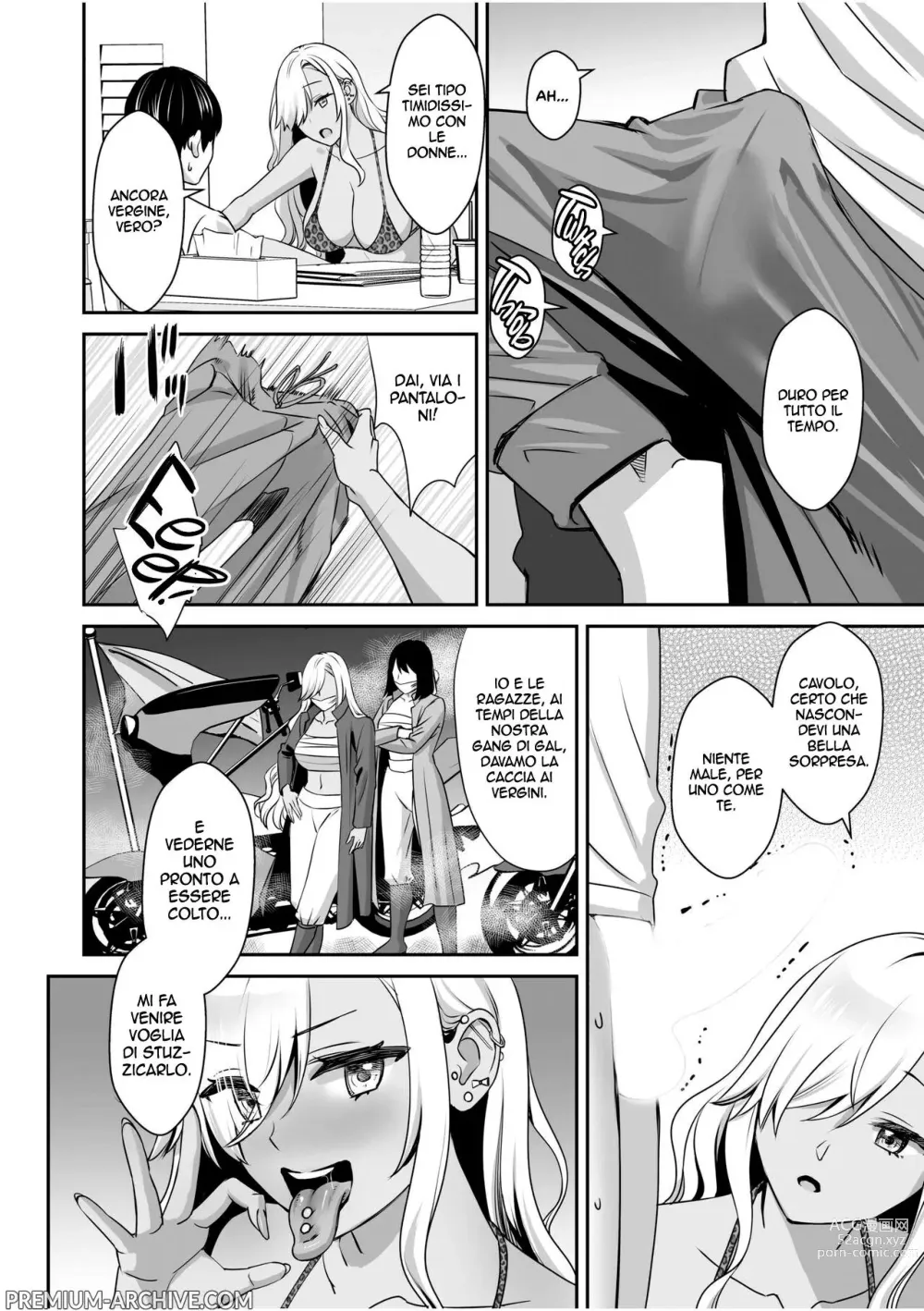 Page 5 of manga Un' Ex Gangster Gal che dà la Caccia ai Vergini !?