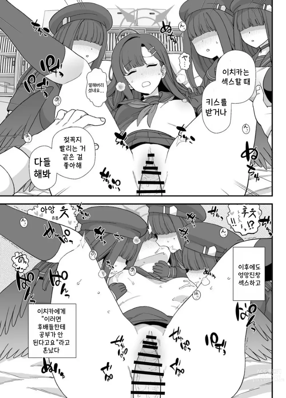 Page 8 of doujinshi 블루아카 이치카 섹스 만화