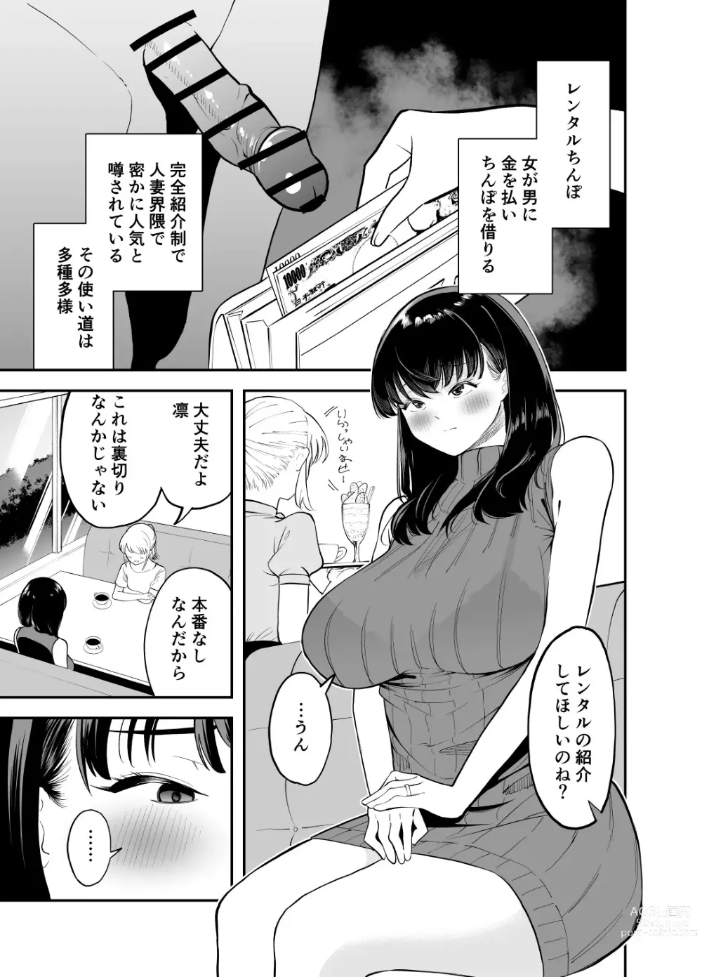 Page 2 of doujinshi Rental  Chinpo