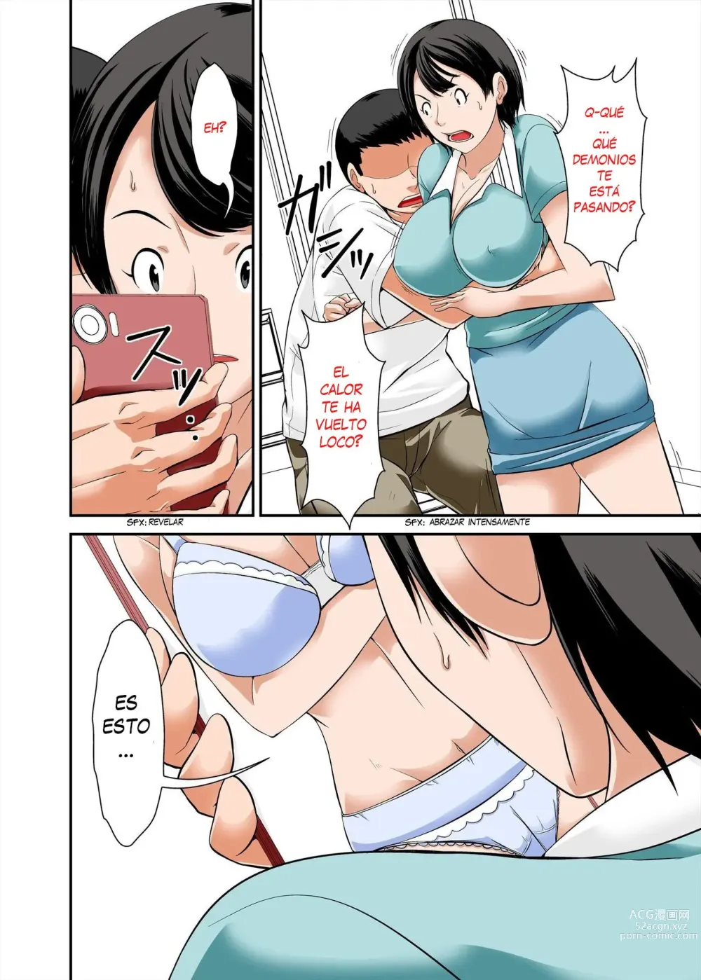 Page 16 of doujinshi Estaba Tan Caliente Que Me Aproveché De La Frustación Sexual De Mamá