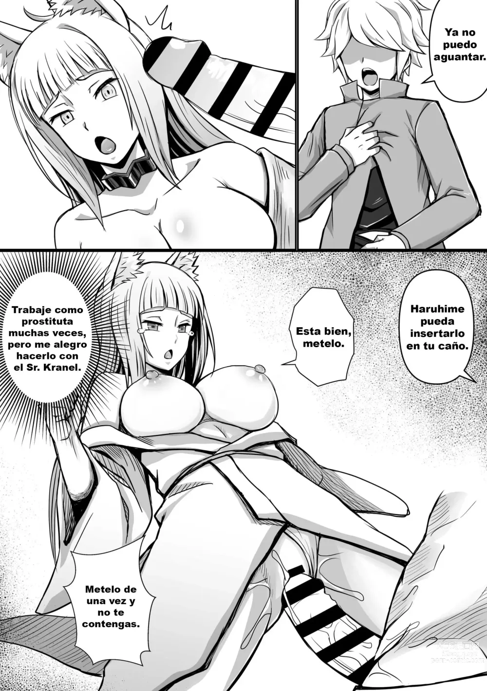 Page 4 of doujinshi Haruhime, Bell-kun ni Yotogi o Suru