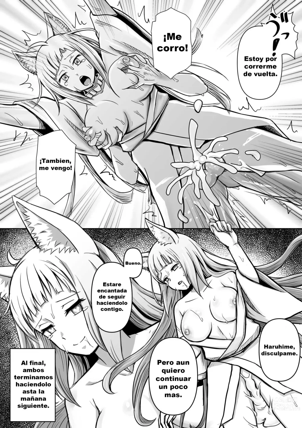 Page 9 of doujinshi Haruhime, Bell-kun ni Yotogi o Suru